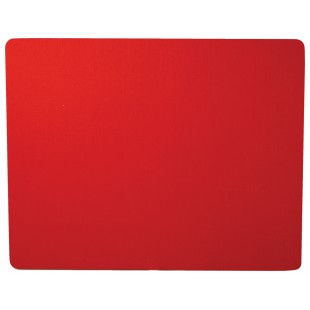 Tapis de souris uni rouge