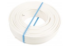 Koka 9 ts câble coaxiale pour à l’interieur (blanc) – 20m