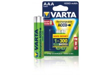 Batteries NiMH AAA/LR03 -1.2 V -1000 Professionnel mAh à 2 ampoules