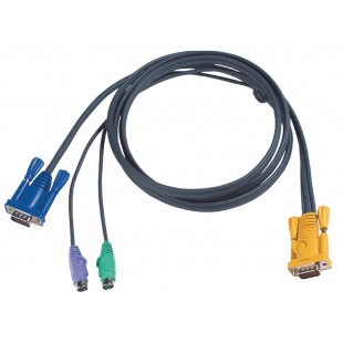 KVM cable VGA + PS/2 1.80 m