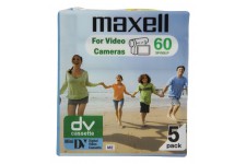 Mini DV cassette 60 minutes 5-pack