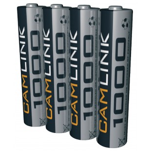 Batteries NiMH AAA/LR03 1.2 V 1000 mAh 4-blister