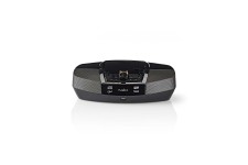 Boombox | 12 W | Bluetooth® | Lecteur de CD / Radio FM / USB / Aux | Noir