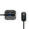 Émetteur FM pour Voiture | Bluetooth® | Microphone Pro | Réduction de Bruit | Emplacement pour Carte MicroSD | Appels en Mode Ma