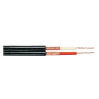 Câble audio 2 x 0.25 mm² sur bobine 100 m