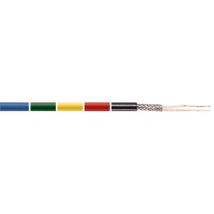Cable flexible pour microphone 2 x 0.35 mm² , longueur max.100 m