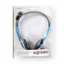 Casque pour PC | Supra-auriculaire | 2X Connecteurs 3,5 mm | 2,0 m | Bleu