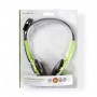 Casque pour PC | Supra-auriculaire | 2X Connecteurs 3,5 mm | 2,0 m | Touche Verte