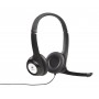 Ecouteurs audio ANC (Active Noise Cancelling) Sur l'oreille USB Filaire Microphone intégré 2.4 m Noir