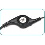 Ecouteurs audio ANC (Active Noise Cancelling) Sur l'oreille USB Filaire Microphone intégré 2.4 m Noir
