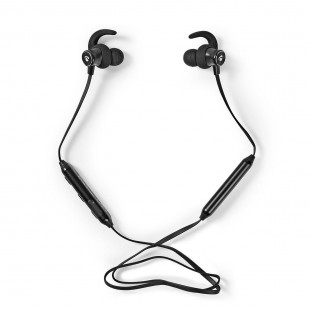 Écouteurs pour le Sport | Bluetooth | Intra-auriculaires | Cordon Flexible | Noirs