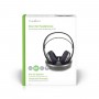 Casque sans Fil | Fréquence radio (RF) | Tour d'oreille | Embase de Chargement | Noir/Argent