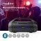 Boombox de Fête | Autonomie d'Écoute de 6 heures | Bluetooth® | Radio TWS | Feux de Fête | Noire