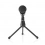 Microphone Filaire | Bouton Marche/Arrêt | Avec Tripod | 3,5 mm