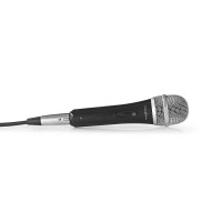 Microphone Filaire | Sensibilité -72 dB +/-3dB | 50 Hz - 14 kHz | 5,0 m | Boîtier de Voyage