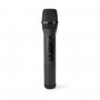 Microphone Sans Fil | 20 Canaux | 1 Microphone | 10 heures d'autonomie | Récepteur | Noir