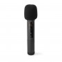 Microphone Sans Fil | 20 Canaux | 1 Microphone | 10 heures d'autonomie | Récepteur | Noir