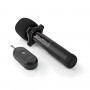 Microphone Sans Fil | 20 Canaux | 1 Microphone | 10 heures d'autonomie | Récepteur | Noir