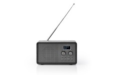 Radio DAB+ | 4,5 W | FM | Fonction Horloge et Alarme | Noir