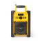 Radio FM de Chantier | 15 W | Bluetooth® | IPX5 | Poignée de Transport | Jaune/Noir