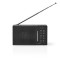 Radio FM/AM | 1,5 W | Format de Poche | Noire