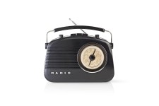 Radio FM | 4,5 W | Poignée de Transport | Noir