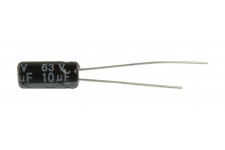 Condensateur Électrolytique 10 uF 63 VDC