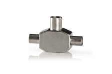 Adaptateur coaxial | 2x CEI (Coaxiaux) Mâles - CEI (Coaxial) Femelle