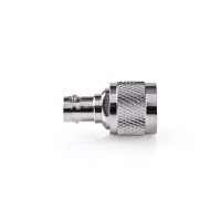 Adaptateur d'Antenne et de Satellite | N Mâle - BNC Femelle | 10 pièces | Métal