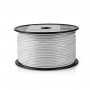 Câble Coaxial | Coaxial 12 | 100 m | Bobine | Blanc