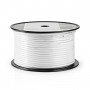 Câble Coaxial | Coaxial 12 | 100 m | Bobine | Blanc