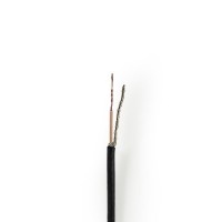 Câble Coaxial | RG174 | 25,0 m | Boîte-Cadeau | Noir