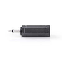 Adaptateur Audio Mono | 3,5 mm Mâle - 6,35 mm Femelle | 10 pièces | Noir