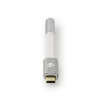 Adaptateur USB-C | USB-C Mâle vers 3,5 mm Femelle | 0,08 m | Aluminium