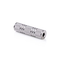 Adaptateur Audio Stéréo | 3,5 mm Femelle - 3,5 mm Femelle | Métal