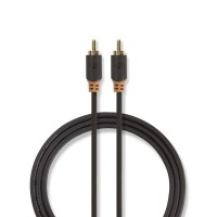 Câble Audio Numérique | RCA Mâle - RCA Mâle | 2,0 m | Anthracite