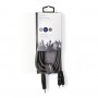 Câble Audio Stéréo | 3,5 mm Mâle - 2x RCA Mâles | 1,5 m | Gris
