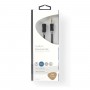 Câble Audio Stéréo | 3,5 mm Mâle - 3,5 mm Femelle | 2,0 m | Anthracite