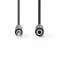Câble Audio Stéréo | 3,5 mm Mâle - 3,5 mm Femelle | 2,0 m | Noir