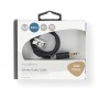 Câble Audio Stéréo | 3,5 mm Mâle - 3,5 mm Mâle | 0,5 m | Anthracite