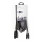 Câble Audio XLR | 2x XLR Femelles à 3 Broches - 2x RCA Mâles | 3,0 m | Gris