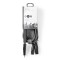 Câble Audio XLR | Mono | 2x XLR Mâles à 3 Broches - 3,5 mm Mâle | 1,5 m | Gris
