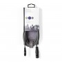 Câble Audio XLR | XLR Mâle à 3 Broches - RCA Mâle | 3,0 m | Gris