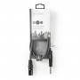 Câble Audio XLR Symétrique | XLR Mâle à 3 Broches - 6,35 mm Mâle | 1,5 m | Gris