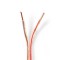 Câble de Haut-Parleur | 2x 4,00 mm2 | 100 m | Bobine | Transparent