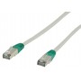 FTP CAT5 câble de liaison transversale 10.0 m gris