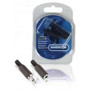 Kit connecteur audio 3.5 mm Noir