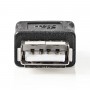Adaptateur USB 2.0 | A Femelle - A Femelle | Noir
