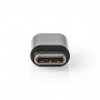 Adaptateur USB 2.0 | Type-C Mâle - Micro B Femelle | Noir