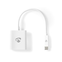 Câble Adaptateur USB-C™ | USB-C™ Mâle - HDMI™ Femelle | 0,2 m | Blanc